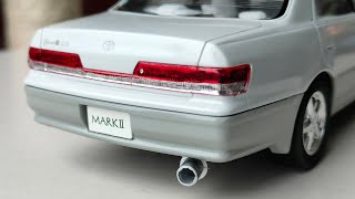 Toyota Mark Ll Model Kit Tutorial Aoshima 124