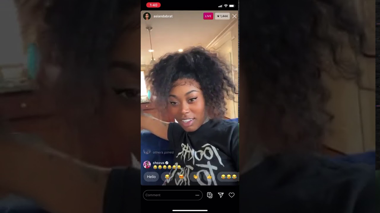 Asian Doll IG Live!!! 🔥