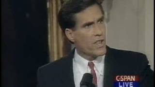 Mitt Romney - Supports Minimum Wage (1994)