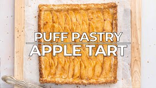 Easy Puff Pastry Apple Tart