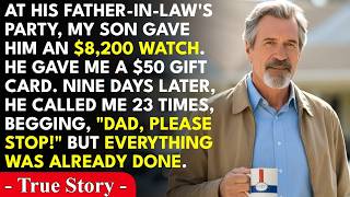 Information At His Retirement Party, My Son Gave His Father-In-Law An $8,200 Watch And Gave Me A $... True Story Update