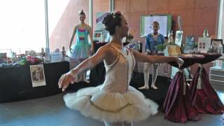 Ballerinas from the Nutcracker on Day of Beauty, Dec 5, 2015
