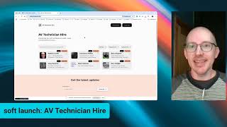 Soft Launch of AV Technician Hire screenshot 2