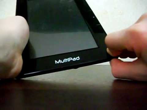 распаковка MultiPada Prestigio PMP3074BRU