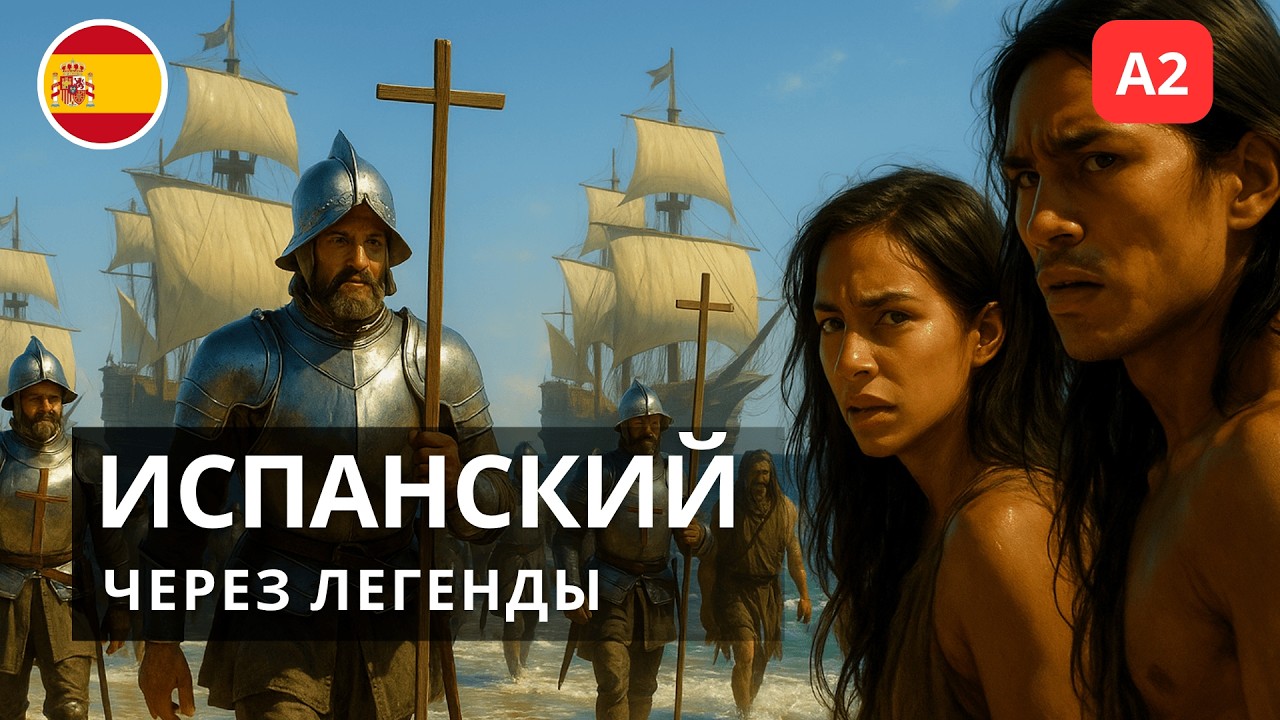 Простая легенда на испанском | A2 | Учим язык с историей о Канарских островах 🏝️🗣️