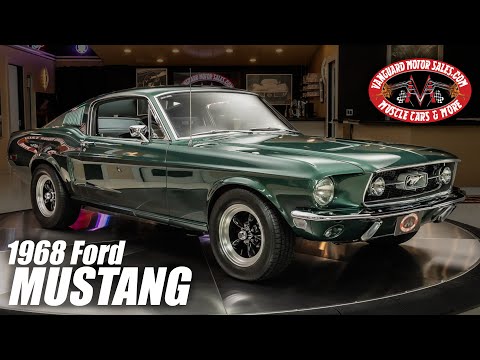 1968 Ford Mustang Bullitt For Sale Vanguard Motor Sales #4232