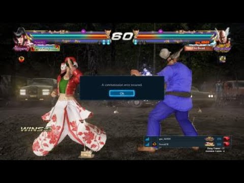 Kazumi VS Heihachi Casual Match Laggy PS4 v5 Tekken 7 20231219042046