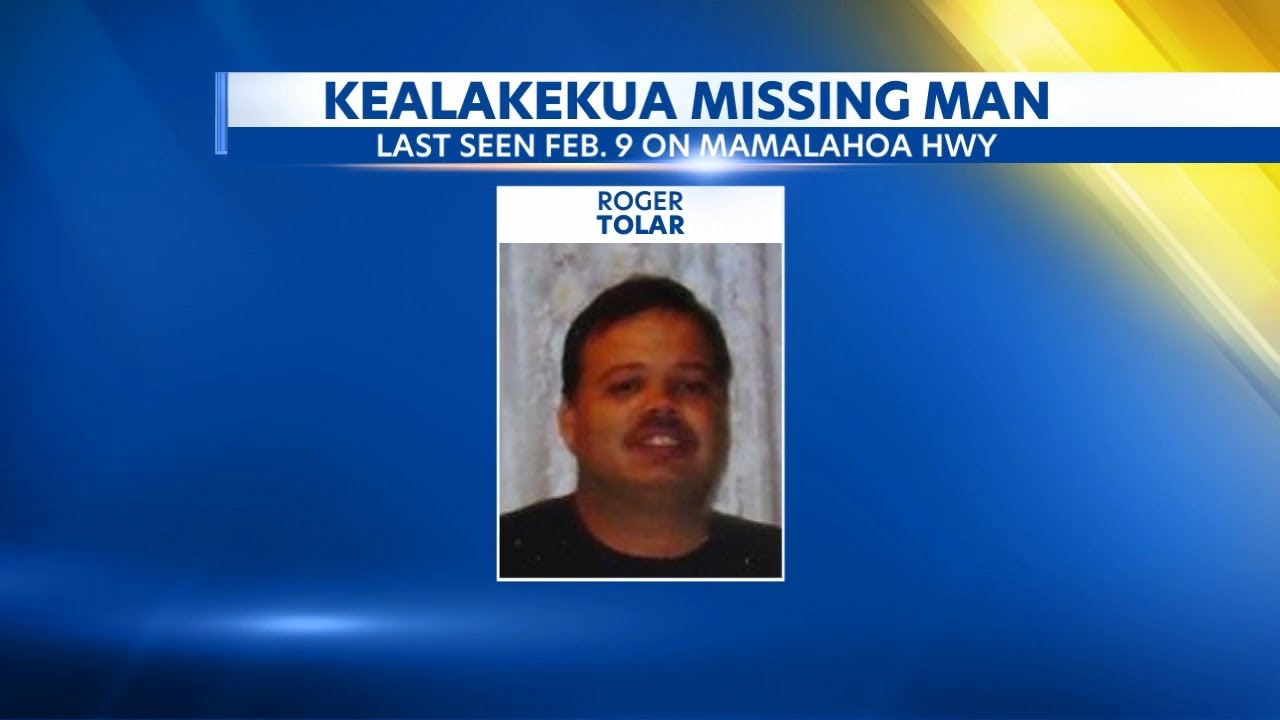 Hawaii Island police search for a missing Kealakekua man