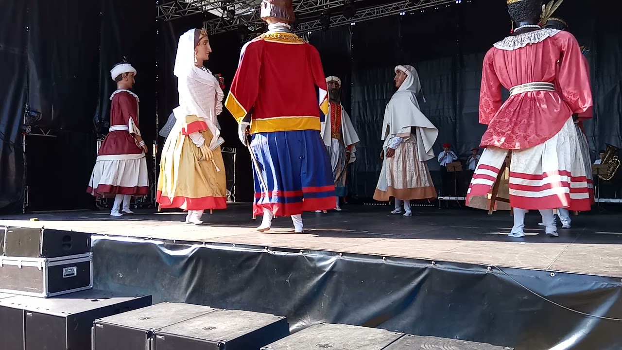 baile de gigantes de pamplona 28/07/2021