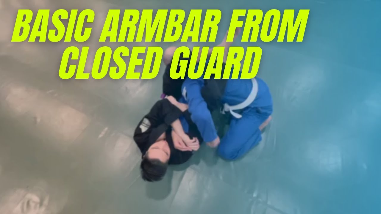 Basic Armbar from Closed Guard - YouTube
