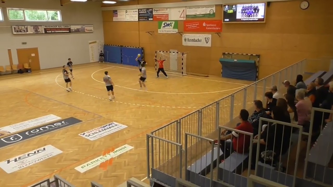 2.Spielt. Vorrunde Regionalliga Südwest:TuS 04 KL - Dansenberg - SG Zweibrücken 32:23 (14.09.25)