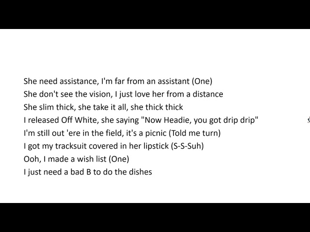 Headie One - Princess Cuts ft. Young T & Bugsey - (lyrics)
