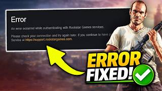 Rockstar Games Launcher Authentication Error Fix (2026) | GTA 5 & RDR2 Not Launching