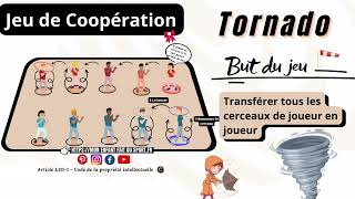 Règle du jeu du TORNADO -  jeux de coopération sportifs pour enfants screenshot 3