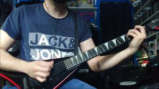 Agent Orange - Bloodstains (Darkness version) (guitar cover)