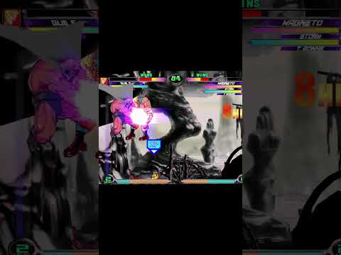 MvC2: Romneto - Magneto/Tron GB to Rom to Crossup to Forced Roll Crossup 100%+ Sequence 11.14.25