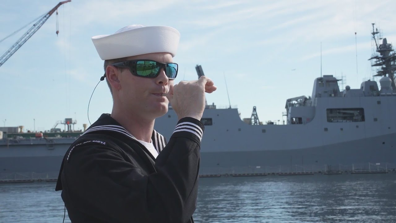 Demonstration of U.S. Navy's Bosun Call