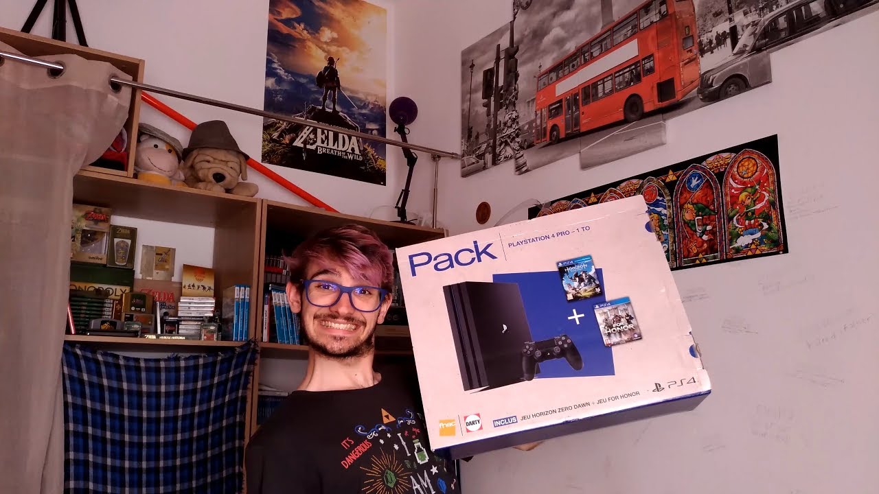 [unboxing & 1st imp] (FR) PS4 pro pack FNAC - YouTube