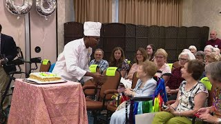 Woman celebrates 108th birthday