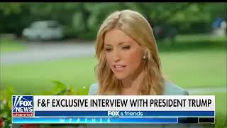 Interview: Ainsley Earhardt Interviews Donald Trump on Fox and Friends - August 23, 2018