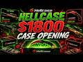HELLCASE $1800 CASE OPENING 🔥 BIG PROFIT CASE BATTLES