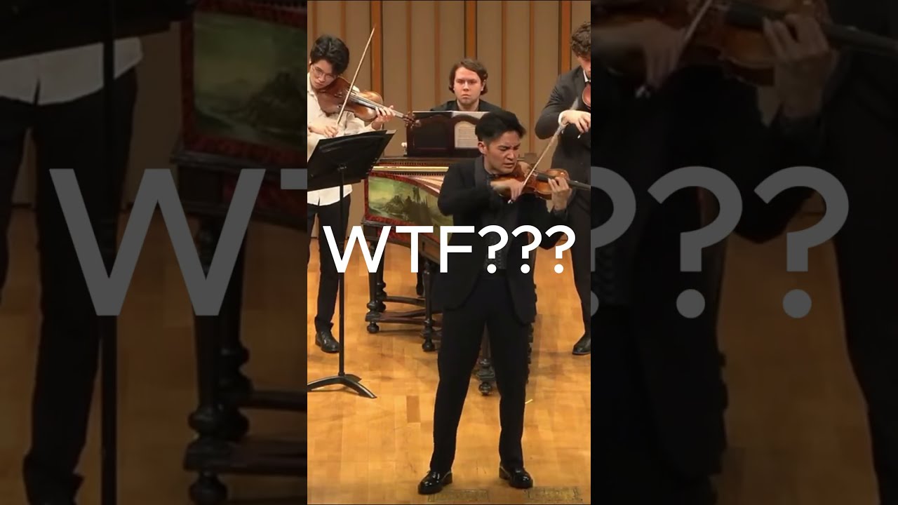 It sounded like a gunshot... #violin #raychen #violinist