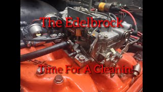 Edelbrock 600 Gets Clean #edelbrock #carb #tuning