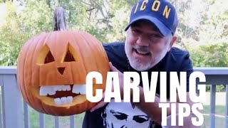 HOW TO CARVE A PERFECT PUMPKIN!