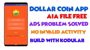 Earning Apps Aia File in Kodular💧High CPC💧No invalid Activity🔥THE NETiN