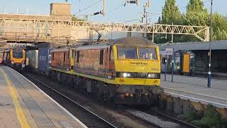 90014 90004 4S47 1915 Daventry Int Rft Recep Fl to Mossend Pd Stirling passes through Stafford