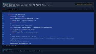 [AI Tech] Token Bucket Rate Limiting for AI Agent Tool Calls — Java DSA Prep