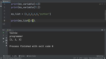 String Slicing and dictionary Accessing of Python Data types With notes | Techie Programmer