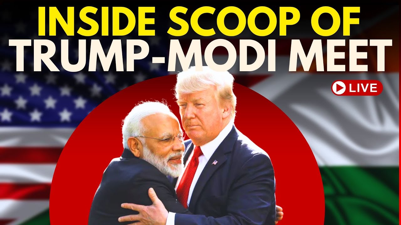 US Breaking News LIVE: PM Modi Meets President Donald Trump | Trump ...