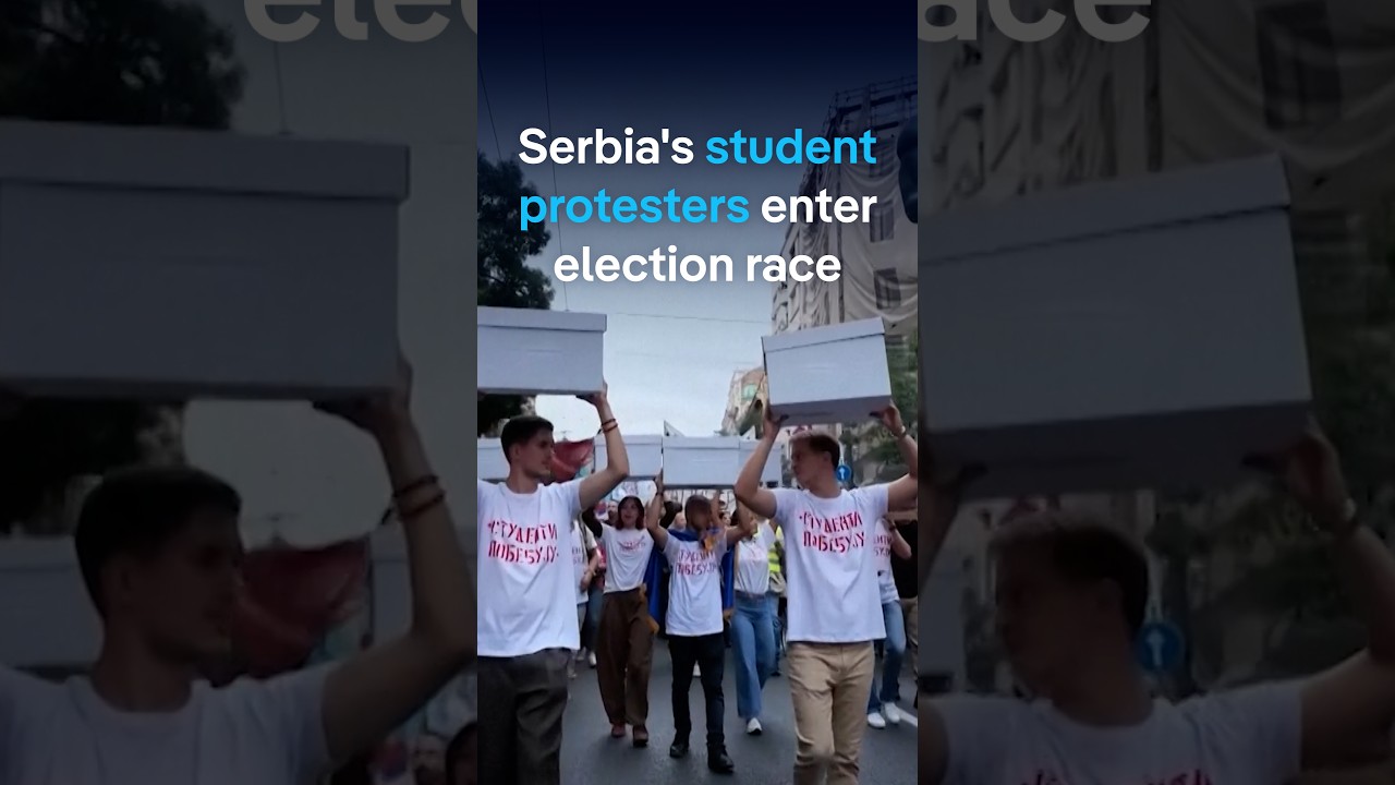 Serbia's student protesters enter election race | DW News