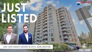 FOR SALE 🏡 | 302-1201 North Shore Blvd E, Burlington