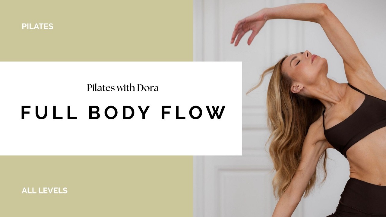 Full Body Pilates Class 45 min - Live Recording