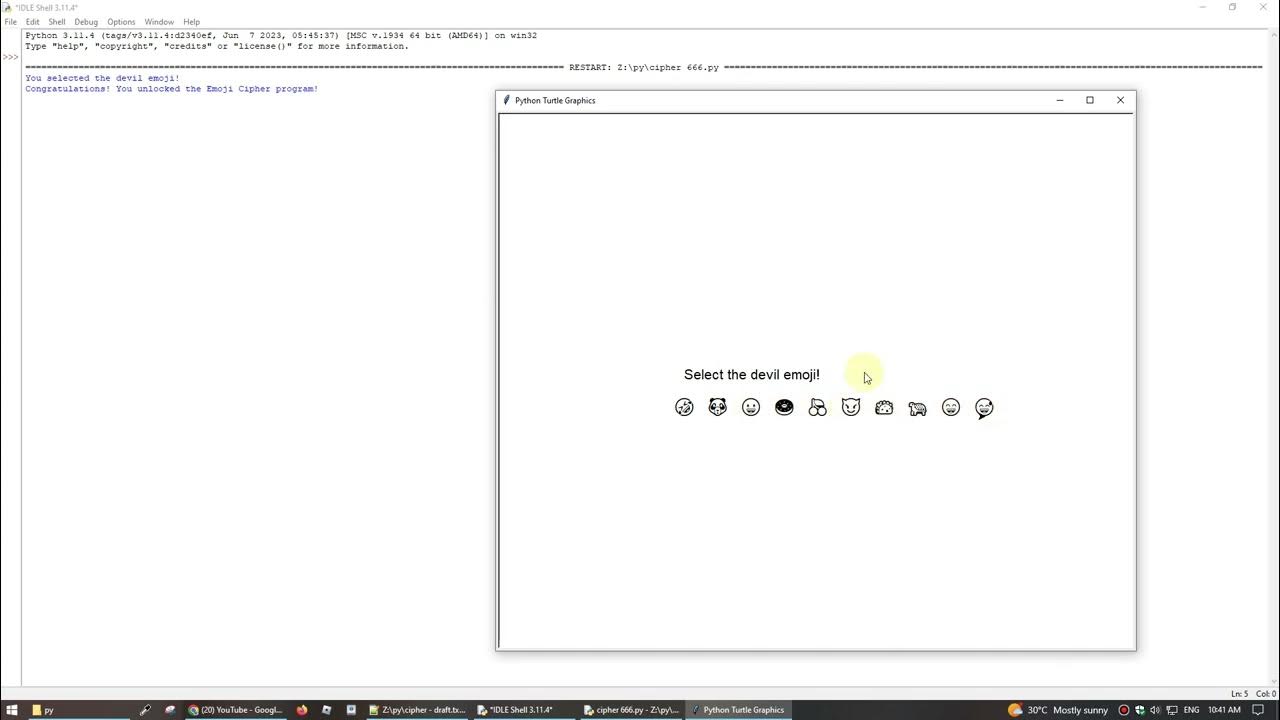 learning curve of python code 01 - YouTube