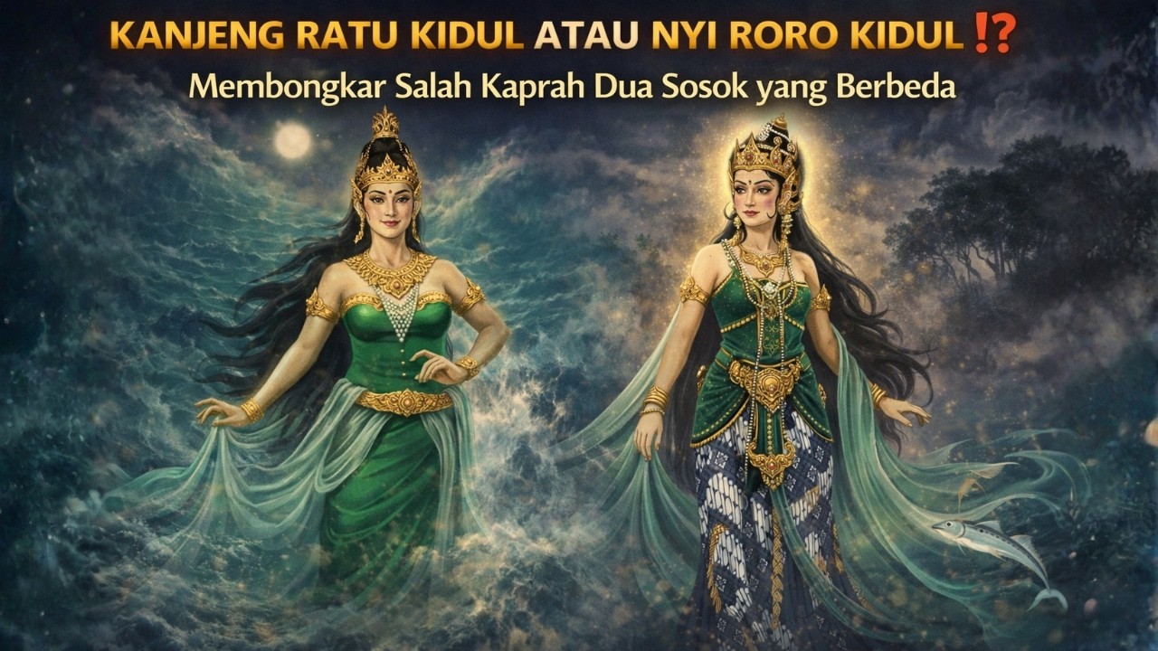 KANJENG RATU KIDUL ATAU NYI RORO KIDUL ⁉ Membongkar Salah Kaprah Dua Sosok yang Berbeda