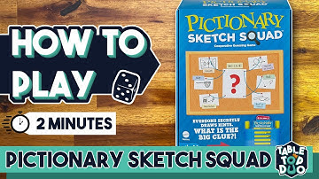 How to Play Pictionary Sketch Squad under 2 minutes (Sketch Squad Rules)