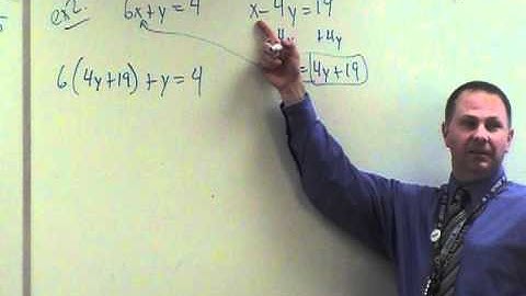 Alg 7-2 Solve Linear Systems by Substition.MOD