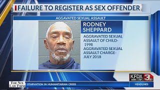WF Man charged with violating lifetime sex offender registration requirement