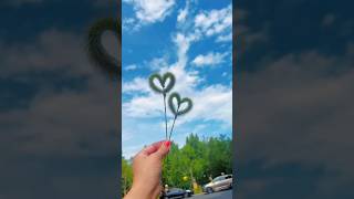 Heart Makeing Leaf For Sweet Heart