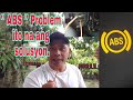 '' ABS ''  problem? ito ang solution. 3 way reseting abs indicator lamp.