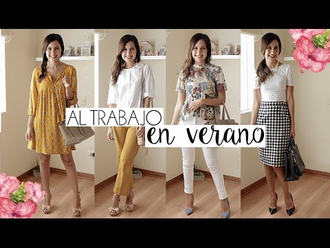 7 prendas + 5 outfits para trabajar en Verano 🤓✨ - Tana Rendón - YouTube