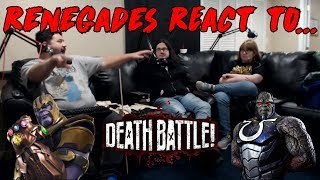 Renegades React to... Death Battle - Thanos vs. Darkseid (Marvel vs. DC)