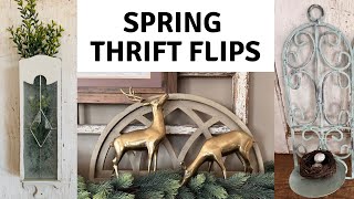 Spring Inspired Thrift Flips | Thrift Flips for Profit | Painting Thrifted Finds