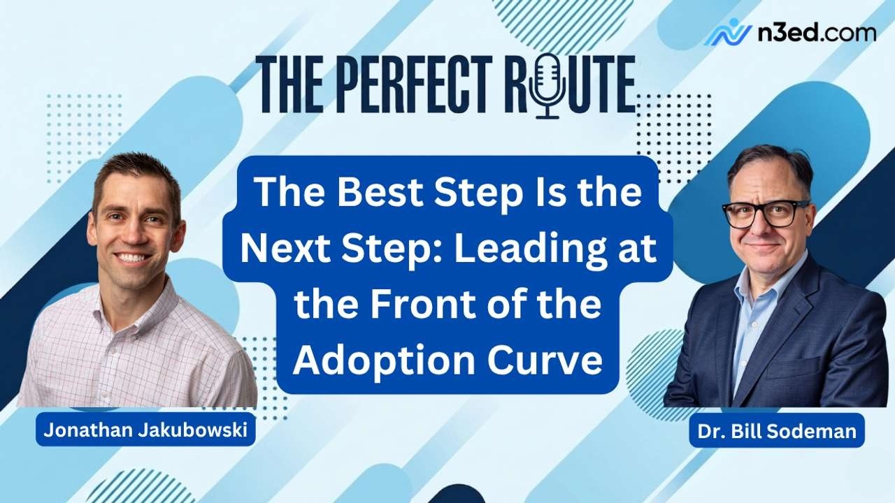 What does it take to lead an idea the market isn't ready for yet?Most leaders I work with can spot a problem in seconds. Fewer can see the opportunity sitting inside it, and fewer still have the patience to sell that opportunity through a long, skeptical buying cycle.In this episode of The Perfect Route, I sit down with Jonathan Jakubowski, co-founder and CEO of SmartSolve, the Bowling Green, Ohio company behind PureNil 0, a 100% bio-based, water-soluble packaging material. Jonathan shares how a business plan written after a failure became a conviction, why he prefers innovation to mandates, and what it really takes to lead at the front of the adoption curve.In this conversation, we cover:* Why problems and opportunities are two sides of the same coin* How innovation, not regulation, has solved some of history's messiest problems* What long sales cycles teach you about patience and qualifying risk* Why respecting the old solution makes you better at building the new one* The case for multiple bottom lines, chosen rather than mandated* Why the best step you can take is the next stepWhether you're leading a team through change or trying to win buy-in for a new idea, this conversation offers a practical lens on conviction, patience, and stewardship.Listen on your favorite platform:Apple Podcasts: https://podcasts.apple.com/us/podcast/the-perfect-route/id1834640871 |Spotify: https://open.spotify.com/show/1hA8r9Pa15WbjG6AX4Apgn |Amazon Music: https://music.amazon.com/podcasts/2d2431f9-1bd4-42b4-bef1-4b10fd8316dd/the-perfect-route |https://n3ed.com/podcast#ThePerfectRoute #BillSodeman #Leadership #Innovation #Stewardship #Sustainability #PurposeDrivenBusiness #LeadershipDevelopment #PodcastForLeaders
