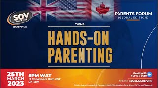 PARENTS' FORUM 2023 (GLOBAL EDITION)