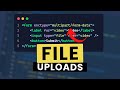 Html file uploads in 5 minutes plus some javascript features
