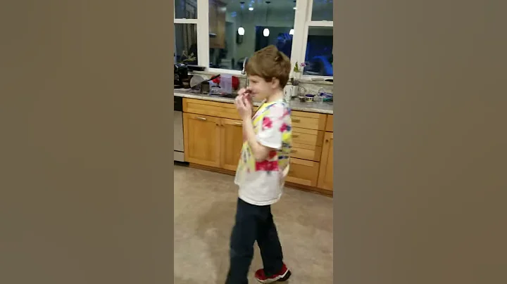 Zev does the Tae Kwon do covid challenge